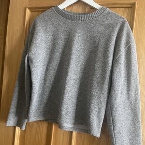 Heather Gray Crew Neck Sweater